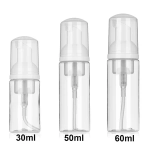 Garrafa de espuma plástica, vazia, rosto, cílios, cosméticos, limpador, saboneteira, garrafa de espuma, 30ml, 50ml, 60ml, 100ml, 2pcs 10 principais vendas frasco espuma pestanas - №2