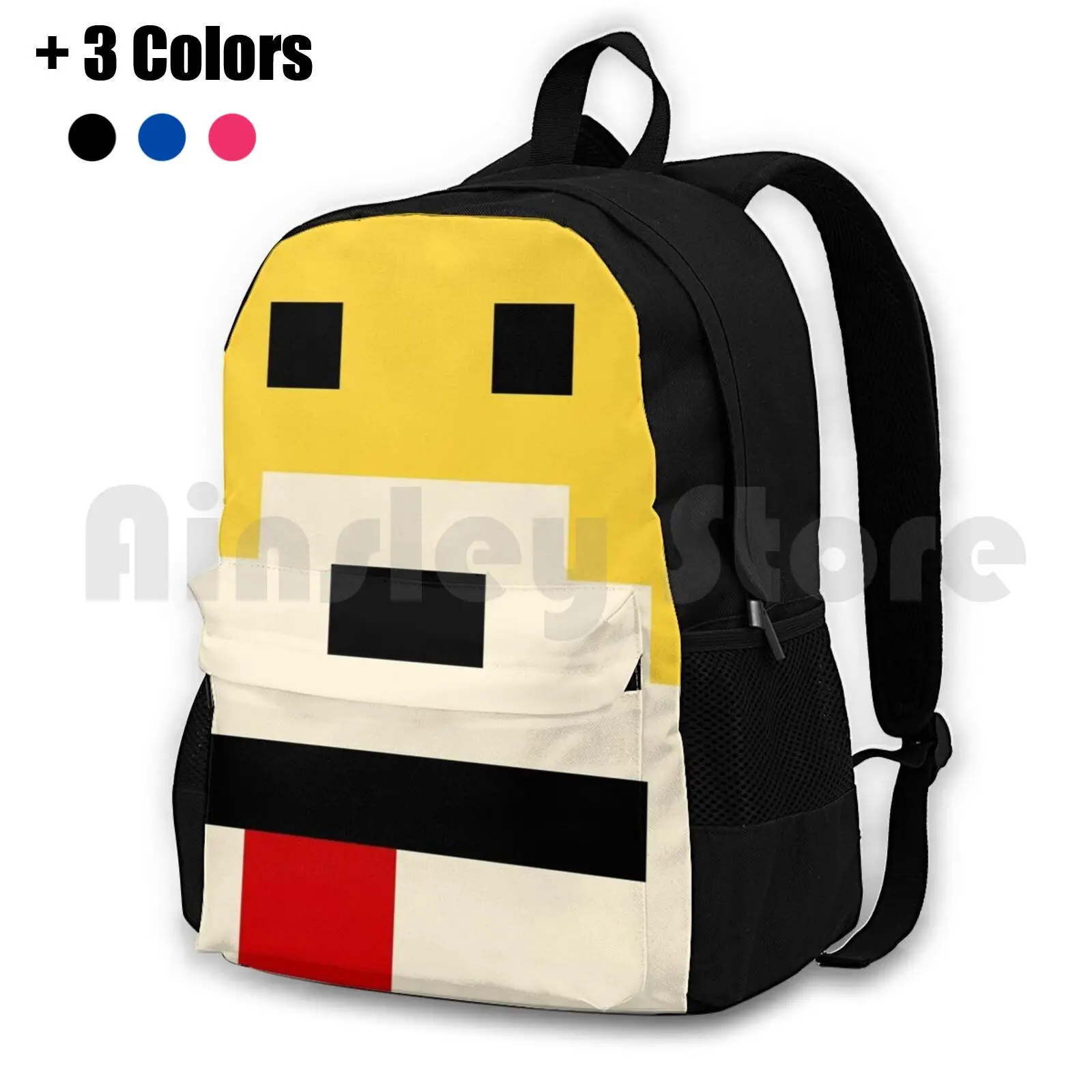 Mr. Oizo-Flat Eric Minimal Yellow Outdoor Hiking Backpack Riding Climbing Sports Bag Mr Oizo Flat Eric All Wet Flat Beat Ed