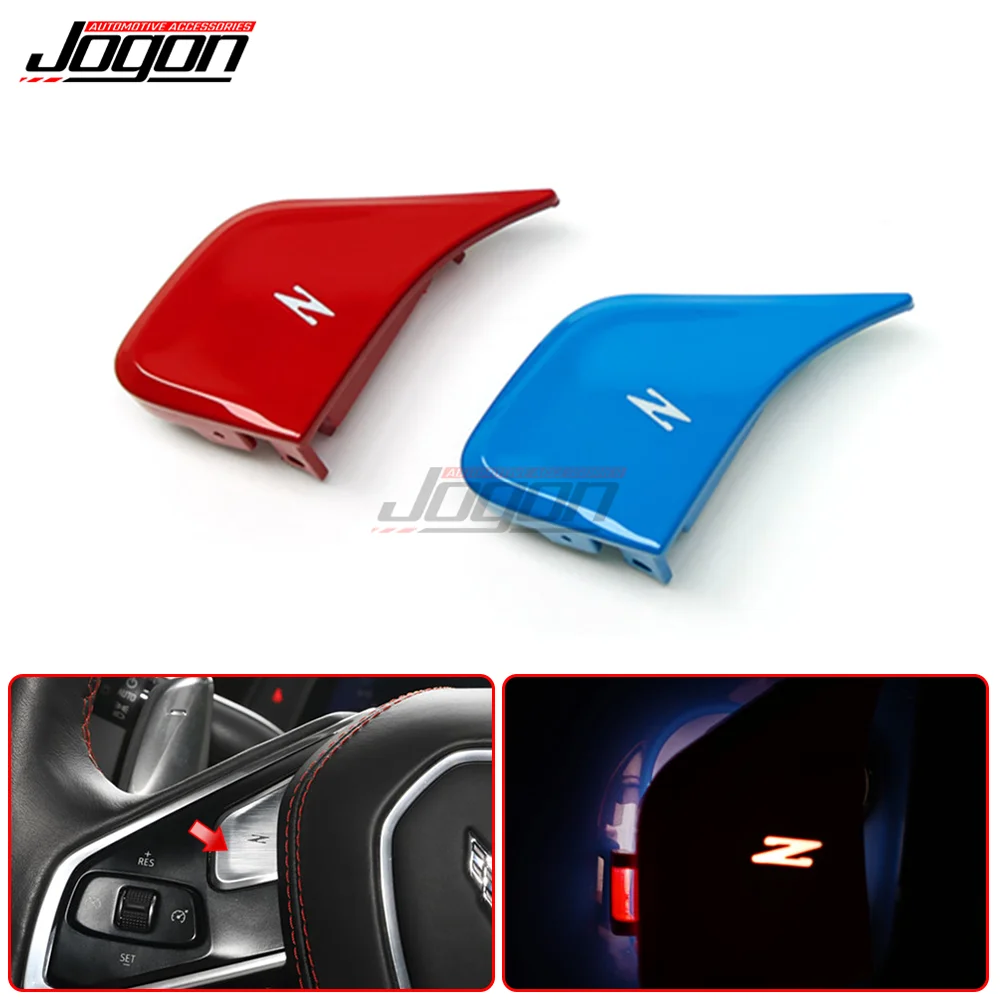 Jogon Car Steering Wheel Z Mode Button Trim Cover Switch Control Button For Chevrolet C8 Corvette Stingray Z06 Coupe Z07 2020-22