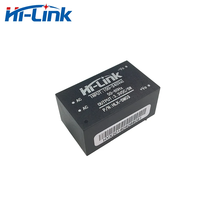 3.3V 1.5A DC HLK-5M03 Ac To Dc โมดูลหม้อแปลงผู้ผลิต Hi-Link 5ชิ้น/ล็อตฟรีเรือ