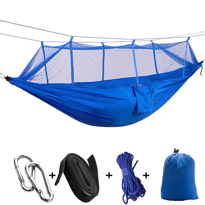 Ultralight Mosquito net Parachute Hammock with Anti-mosquito bites for Outdoor Camping Tent Using sleeping Free shipping