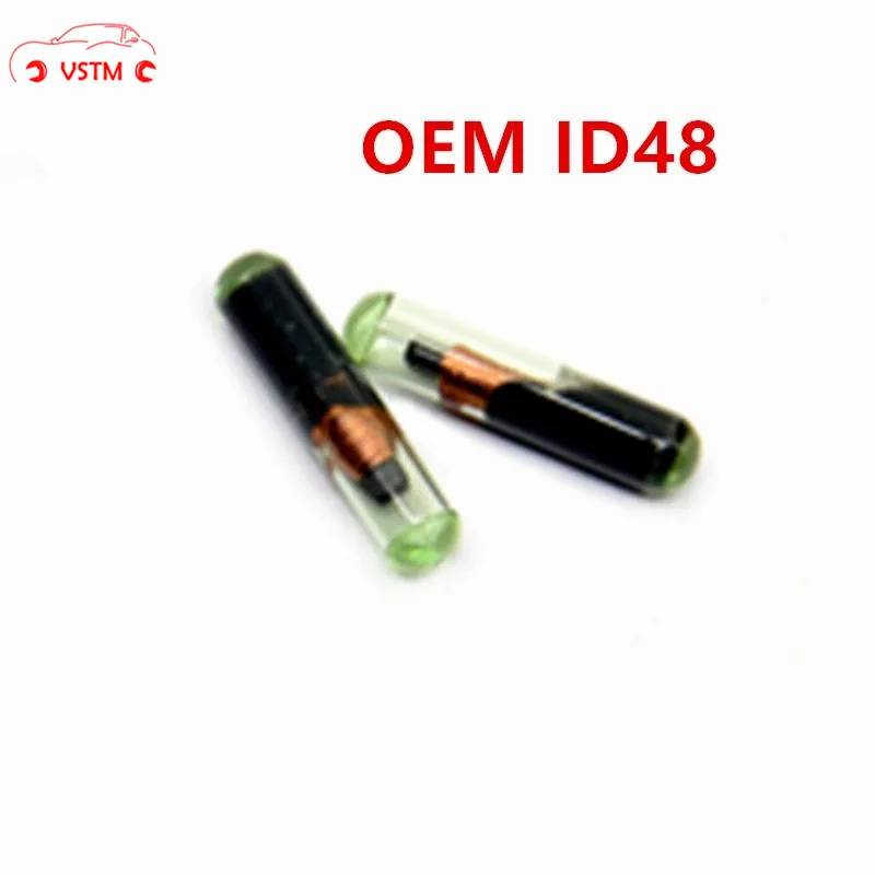 1pc Car Key Chip Blank OEM ID48 Chip Auto Transponder Chip Glass ID 48 Unlock Chip high quality