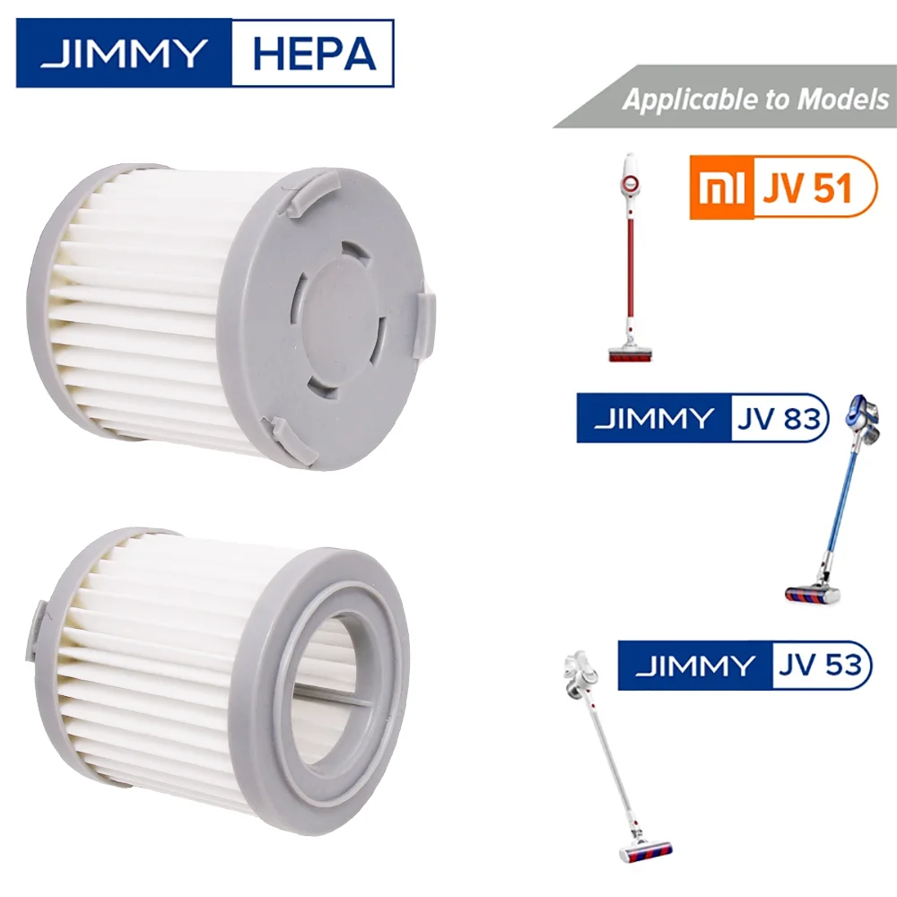 Replacement Parts HEPA Filter for Xiaomi JIMMY JV83 JV51 JV53 CJ53 C53T CP31 Handheld Cordless Vacuum Cleaner Accessories