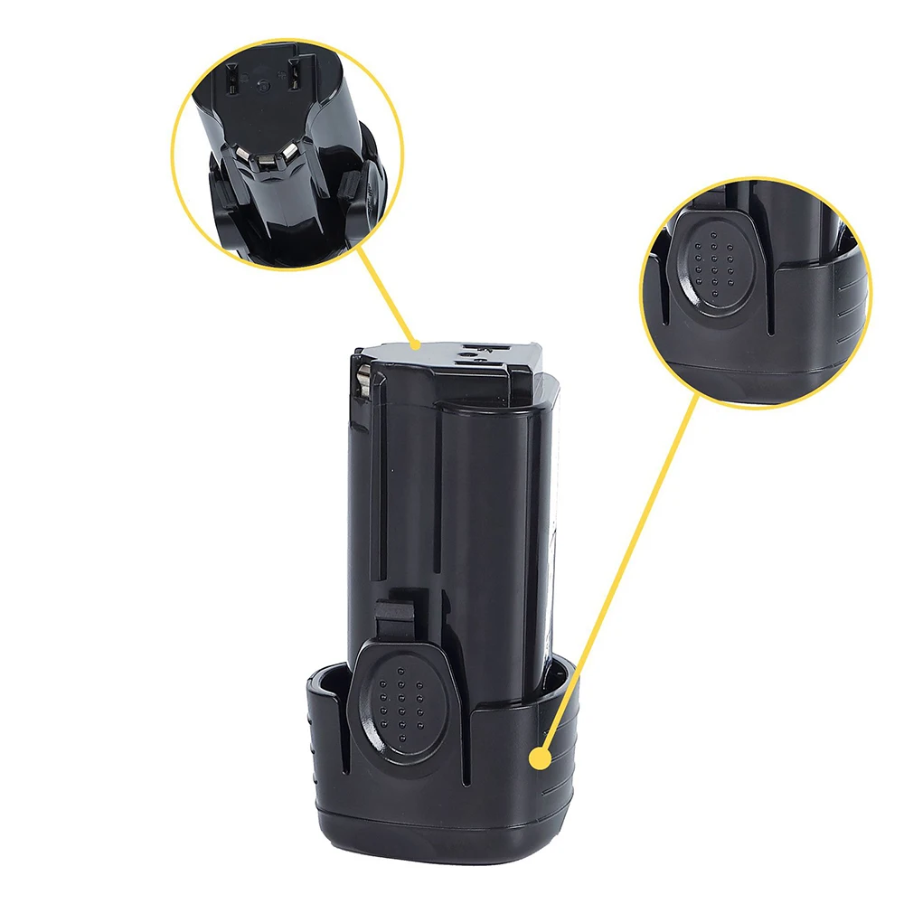 B & D 12V 2000Mah BL1110 BL1310 BL1510 LB12 LBX12 LBXR12 BDCDMT112 EGBL108 EGBL108KB Power Tool Battery 10.8V 2.0Ah Li-Ion