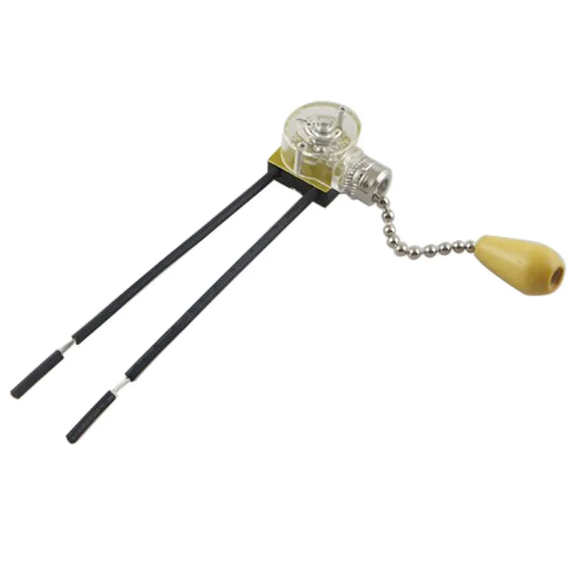 100pcs  3A 110-250V Universal Wall Light Pull Switch Home Ceiling Fan Lamp Pull Chain Cord Switch