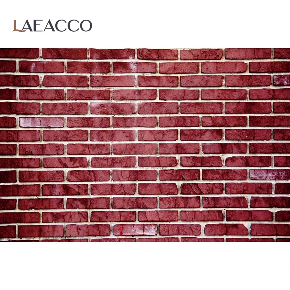 Laeacco Old Dark Black Brick Wall Pattern Home Decor Photocall Photography Background Portrait Photo Backdrop For Photo Studio