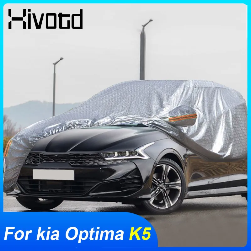 

Car Covers For Kia Optima K5 dl3 2021 2020 Accessories Full Car Cover Waterproof Sun Dust Outdoor Protector Sedan SUV Decoration