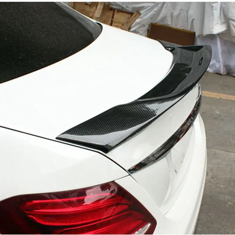 

C Class 2DOORS 4DOOR W205 R Style Carbon Fiber Rear Spoiler For Mercedes Benz W205 Coupe 2015-2017 C63 AMG C200 C250 C350
