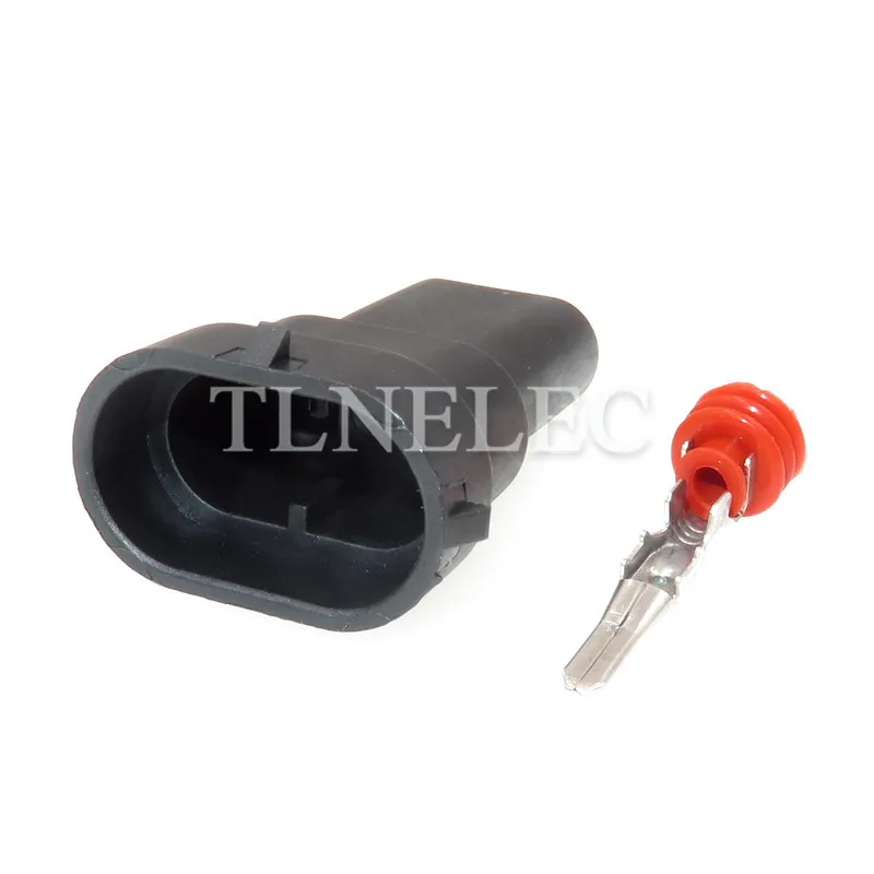 12124819  Delphi 2 Pin Male Female Waterproof Fog Lamp Light Xenon Plug H8 H9 880 H11 Lamp Socket Connector