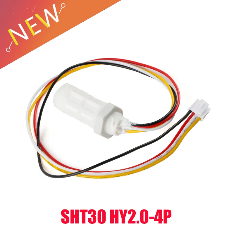 2.15-5.5V SHT30 Temperature and Humidity Sensor HY2.0-4P Interface IIC Digital Signal Output Cable length 28cm