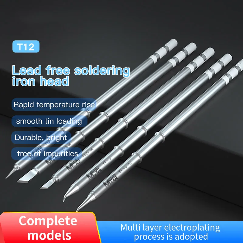 Ma Ant T12 Lead-Free Soldering Iron Tips For Welding And Repairing Precision Circuit Board Of Mobile Phone Computer Data Line