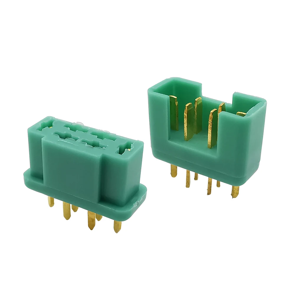 1/2/5Pair MPX Male Plug Female Jack 6Pin 40Amp MPX RC Aeromodelling Field Accessory For RC Model Tool Part