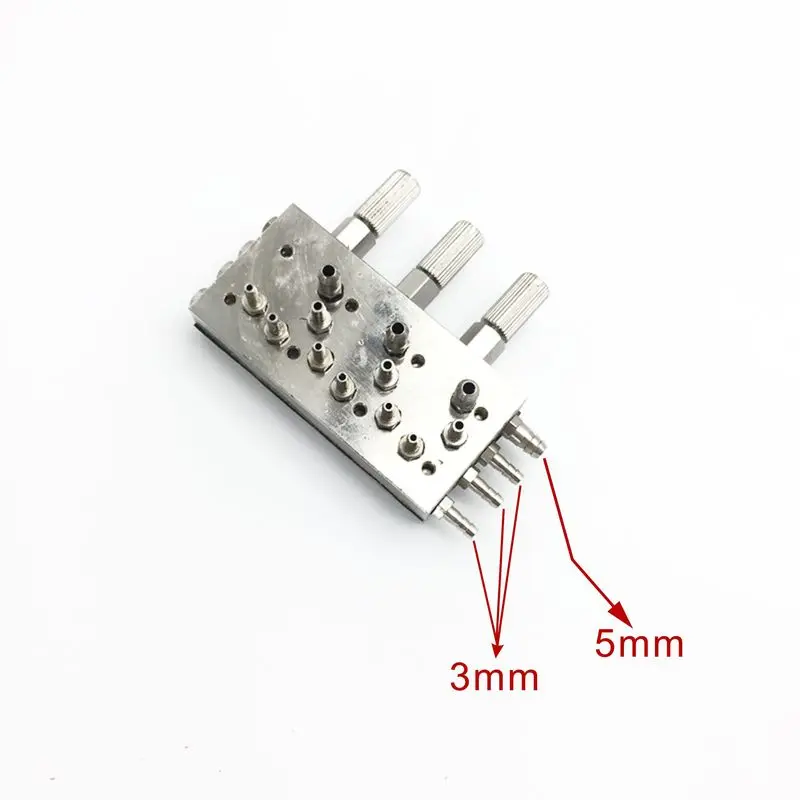 Dental lab valve 3 In 1/ 4 in 1 Dental Valve Control Dental Chair Air / Water Diaphragm Membrane Valve