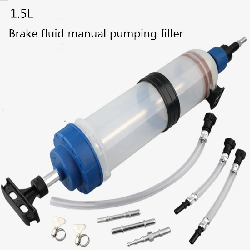 

New! 2023 Car Brake Fluids Replacement Tool Pump Oil Bleeder Empty Equipment Liquid Filling