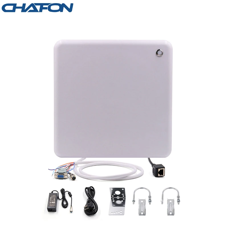 CHAFON 10M IP66 Impinj R2000 RS232 uhf rfid epc gen 2 tag reader writer provide testing windshield tag and card for car parking