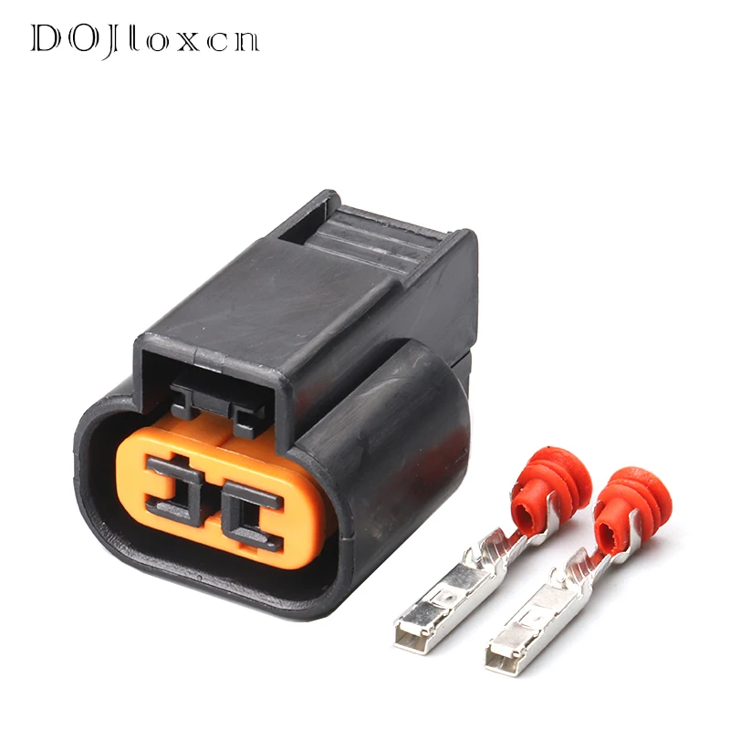 1/5/10/20/50/100 Sets 2 Pin Sensor Waterproof Plug Fog Lamp Automotive Male Female Connector For Mitsubishi Souast PB625-02027