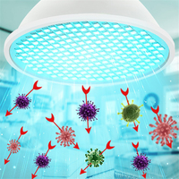 UV Disinfectant Light E27 LED UVC Light Bulb LED 60 80 126 200 300led Ultraviolet Sterilizer Lamp 110V 220V Germicidal LED Bulb