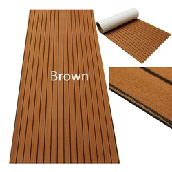 EVA Imitation Wood Floor Pad, Boat Mat, Flooring Fit for Yacht, Self-Adhesive Flooring, Faux Boat Decking, Teak Decking Sheet