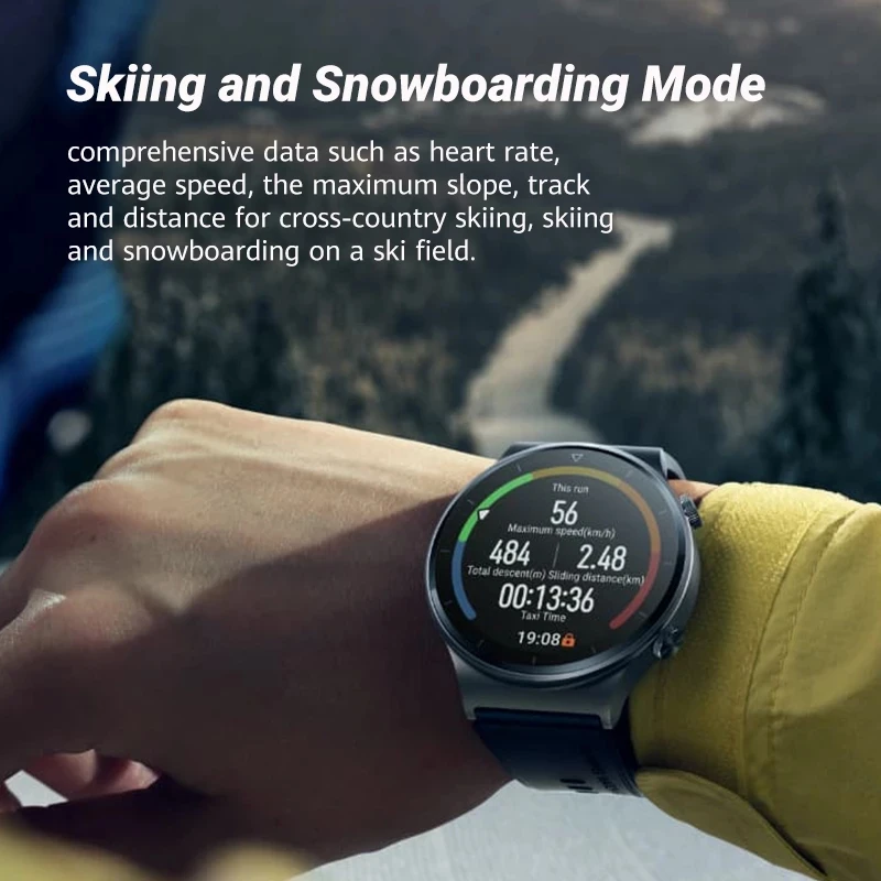 Versione globale Huawei GT2 Pro Smartwatch Tracker della frequenza cardiaca monitoraggio del sonno Fitness tracker Kirin A1 orologio da uomo GT 2 Pro