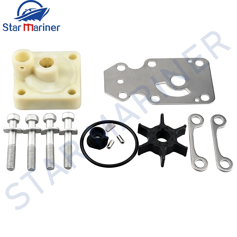 6AH-W0078 Water Pump Repair Kit For Yamaha Outboard Motor 4T F9.9 F13.5 F15 F20 6AH-W0078-00 6AH-W0078-01 Boat Engine Replaces