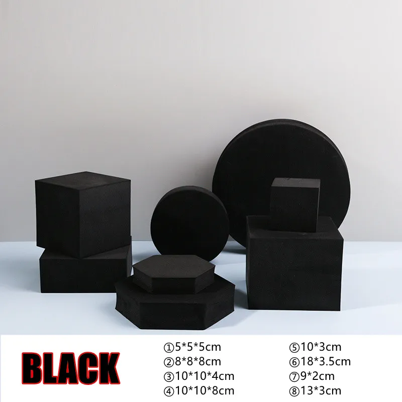 기하학 스테레오 크리스마스 생일 장식 사진 배경 장식품 액세서리 사진 스튜디오를위한 사진