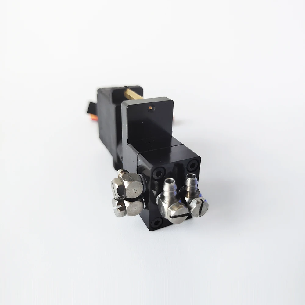 Mini Hydraulic 1/2/3/4/5/6/7 CH Directional Valve with Servos For RC 1/12 Hydraulic Excavator Loader Engineering Vehicle parts