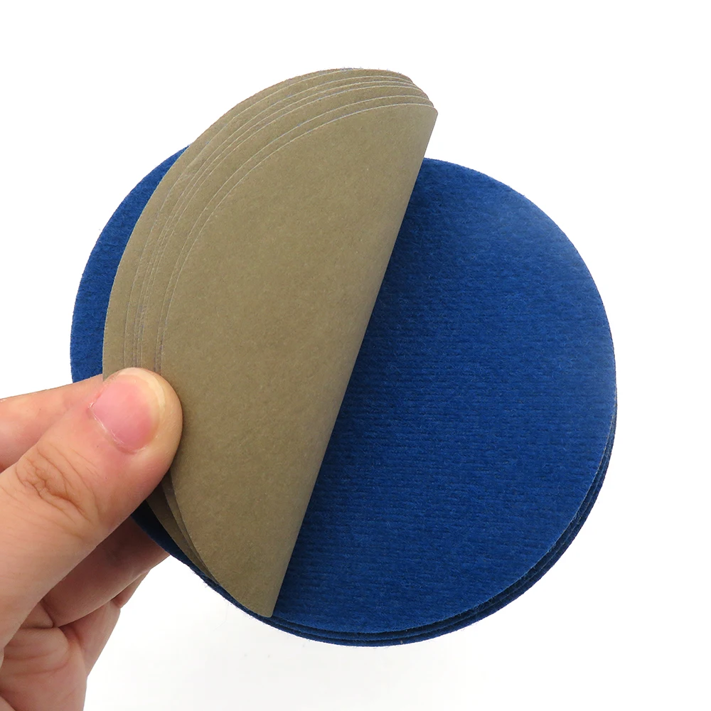 30 PCS 2 Inch 50 MM Móc và Vòng Lặp Ướt Khô Giấy Nhám Chà Nhám Tấm Silicon Carbide 60 đến 10000 Bột Kiều Mạch cho Đánh Bóng Mài