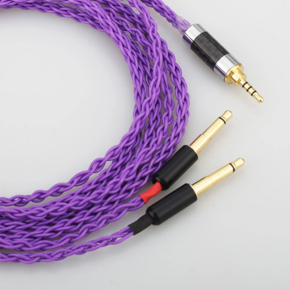 Audiocrast HC019 8cores Replacement Headphones Cable Audio Upgrade Cable For Meze 99 Classics/Focal Elear Headphones