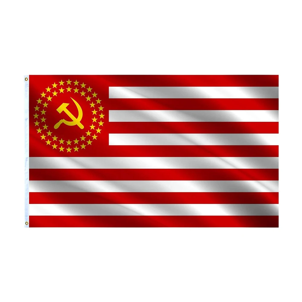 

The United Socialist States of America USSA Flag