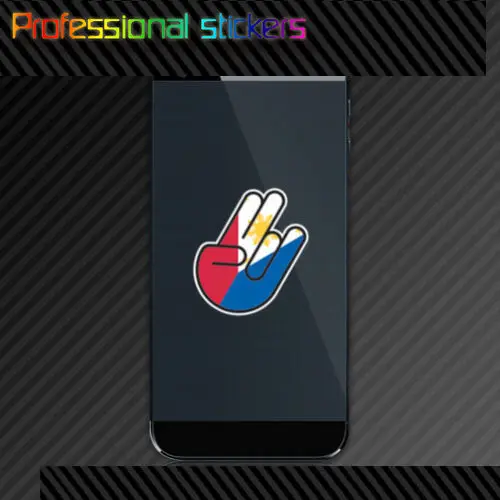 

Philippines Shocker Mobile Phone Sticker Decal Mobile Self-adhesive Stickers for Motos, Cars, Laptops, Phone