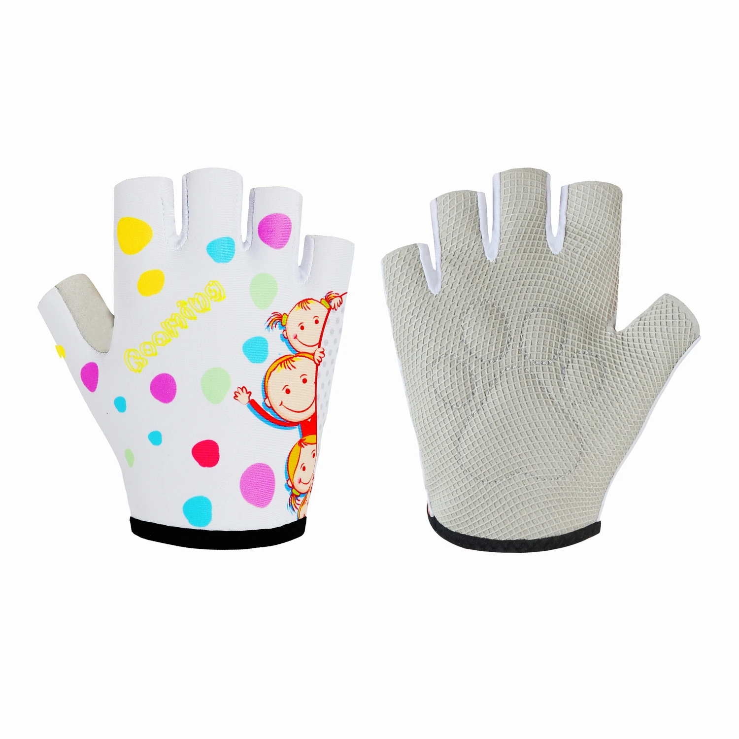 Boys Girls Half-finger Climbing Gloves for Age1-10 Kids Monkey Bars Cycling Riding Scooter Outdoor Sports