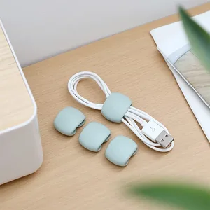 Cable Cabinet Organizer Clips Mouse Wire Headset Holder USB Charger Table Table Organizer Cable Cable 8 Main Protector Sales Iphone Charger - №8