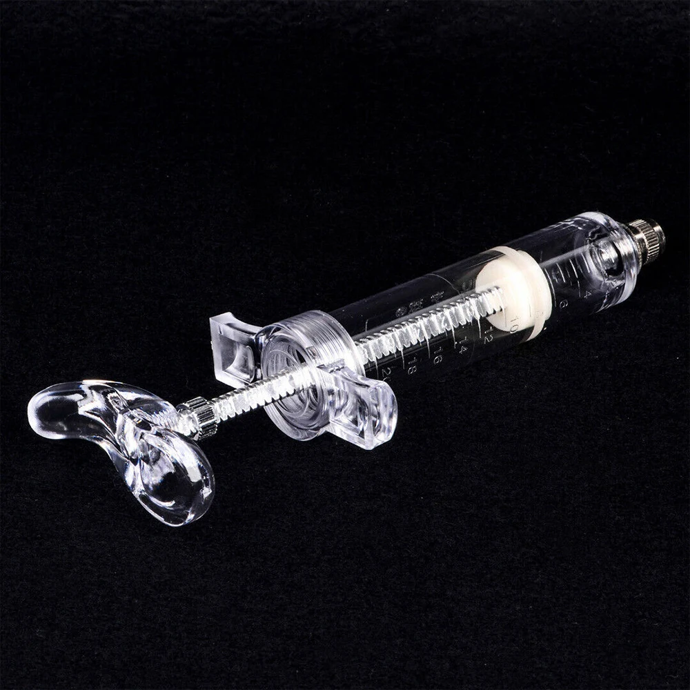 20ML Veterinary Plastic Steel Syringe Fine Syringe Feeder Tools Pet Bird Parrot Feeding Feeding Accessories
