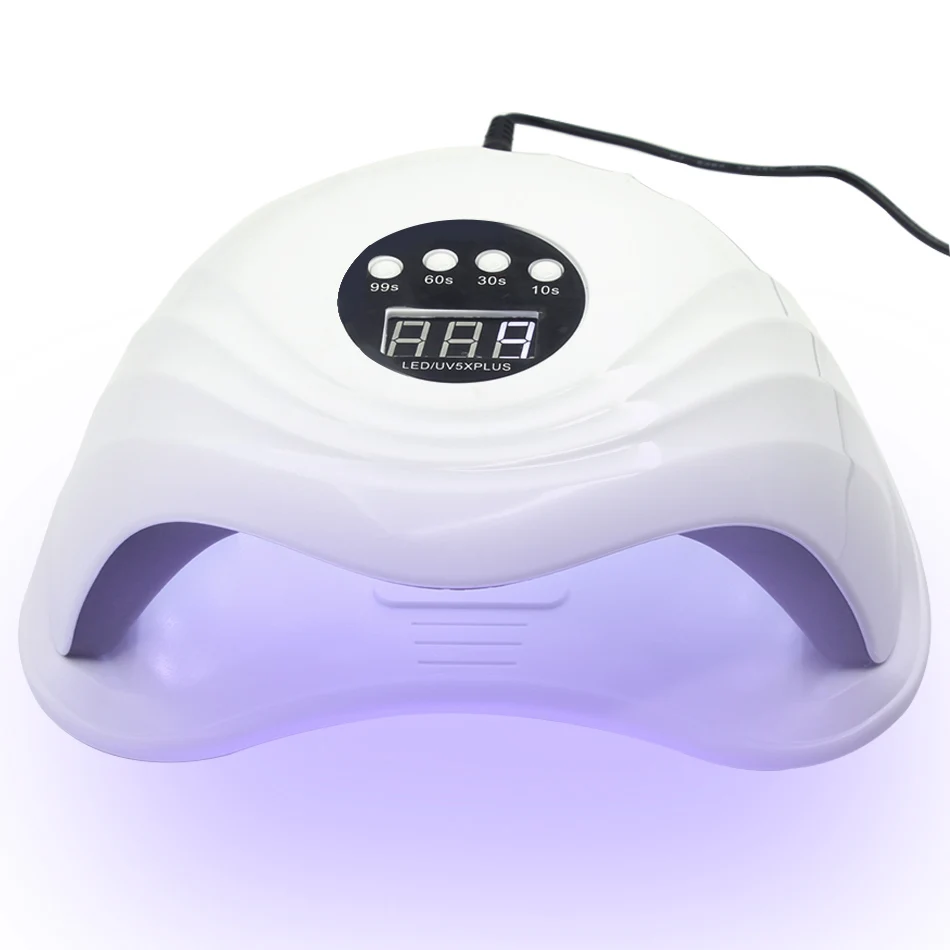 SAMVI  80W 36 LEDS Nail Lamp UV LED Lamp LCD Display SUN5X Nail Dryer For Curing All Gel Polish Nail Manicure Tool