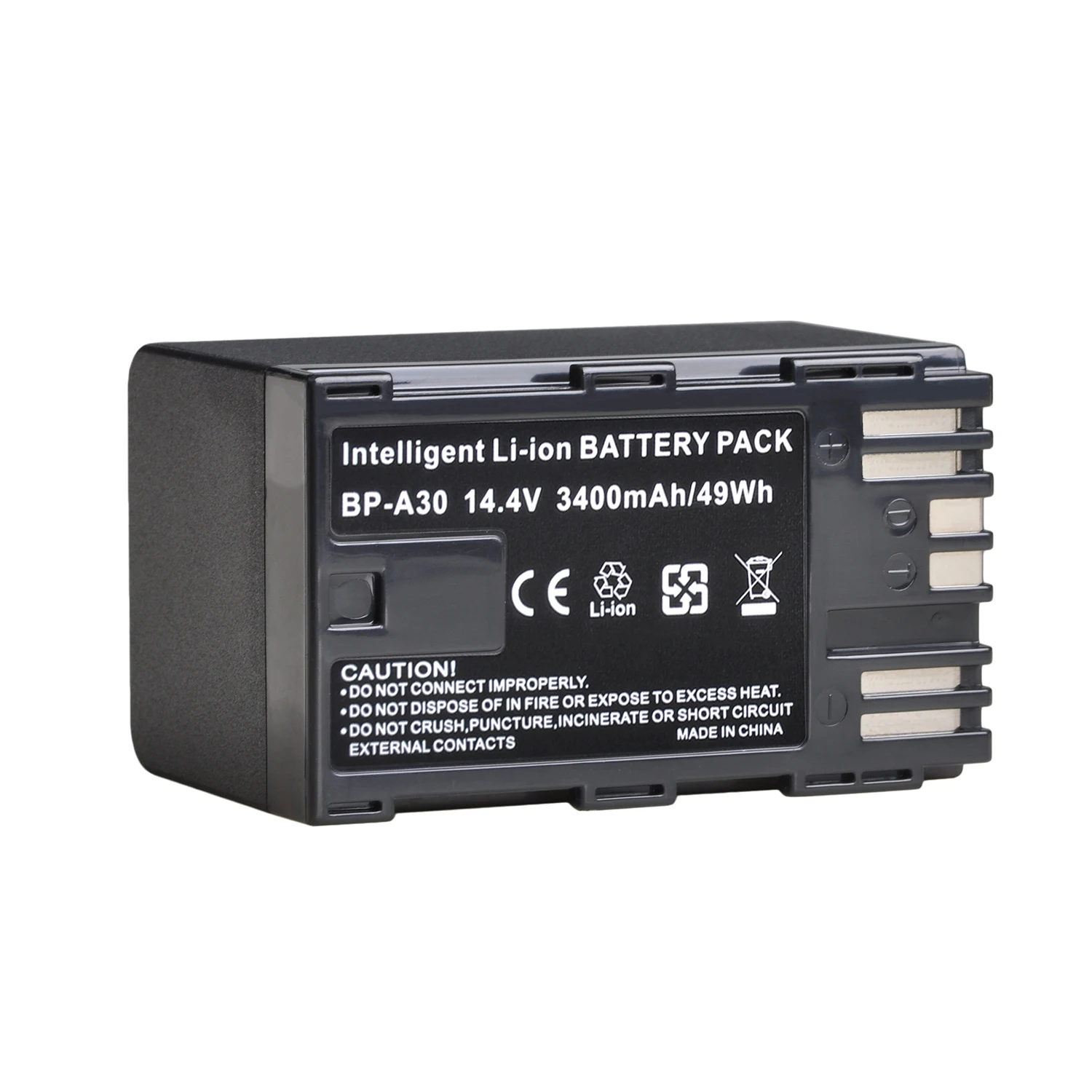 بطارية BP-A30 BPA30 + شاحن LCD مزدوج لكاميرات Canon BP-A30 BP-A60 BP-A90 EOS C200، C220B، C300 Mark II، C500 Mark II