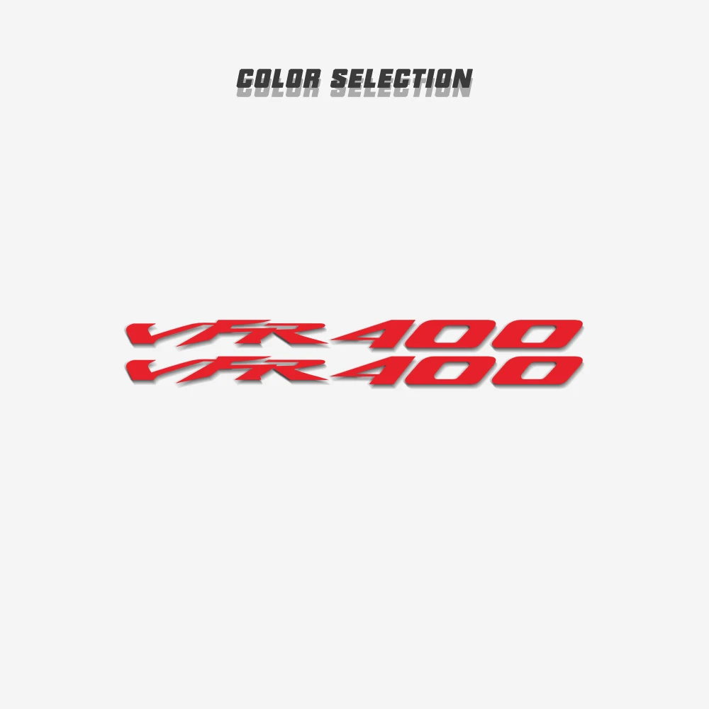 New motorcycle bicycle fuel tank sticker wheel helmet MOTO waterproof reflective logo for HONDA VFR400 vfr 400