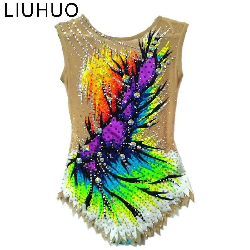 Custom Design Rhythmic leotards Girls Tank Gymnastics leotards Skating dress women Leotards