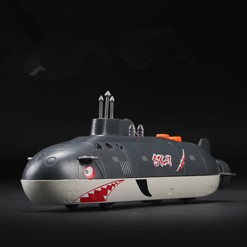 Exquisite alloy submarine model,1:100 military submarine toy,simulation sound and light,wholesale and retail,free shipping