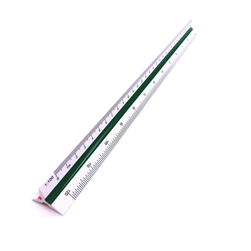 5 Pcs scale triangular size scale student design ruler multifunctional drawing design Mitsubishi ruler interior design ruler