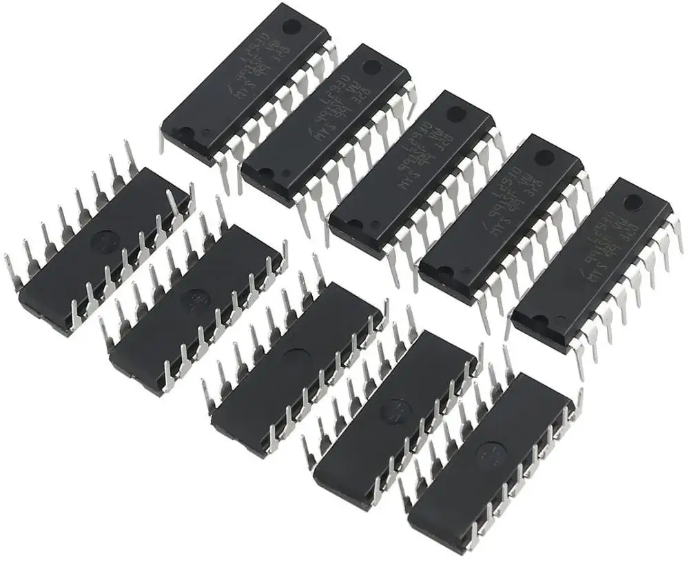 10Pcs L293D Dip 16 Pin Ic Stappenmotor Drivers Controllers