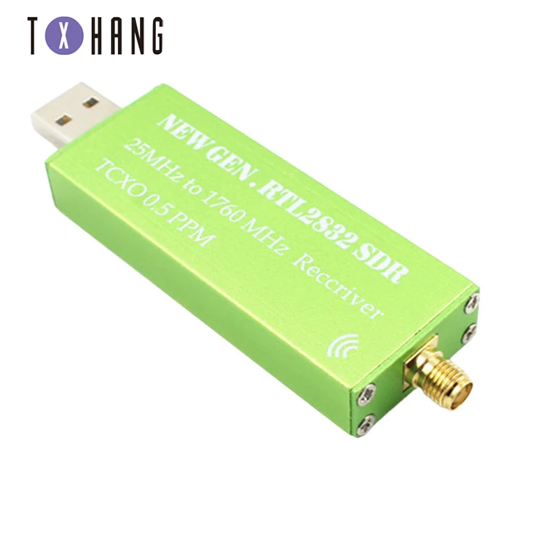 USB2.0 RTL SDR 0.5 PPM TCXO RTL2832U R820T2 TV Tuner Stick AM FM NFM DSB LSB SW Software Defined Radio SDR TV diy electronics