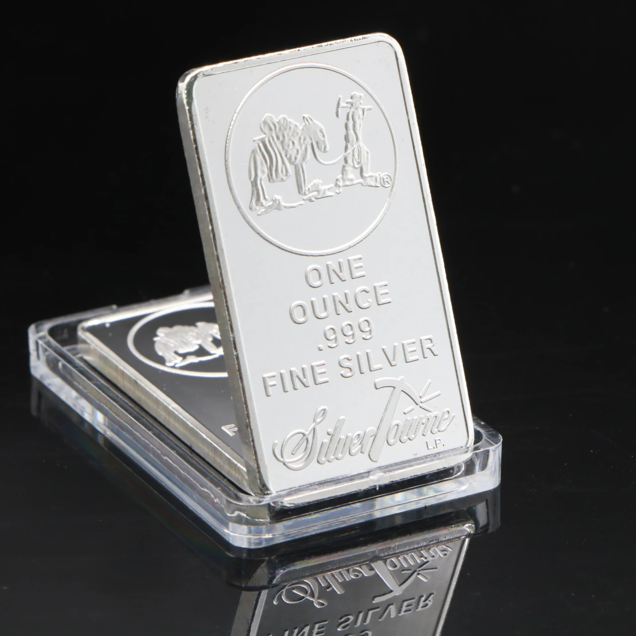 American Prospector 1OZ 999 Value Fine Silver Bullion Bar US Union Metal Coin Collectible