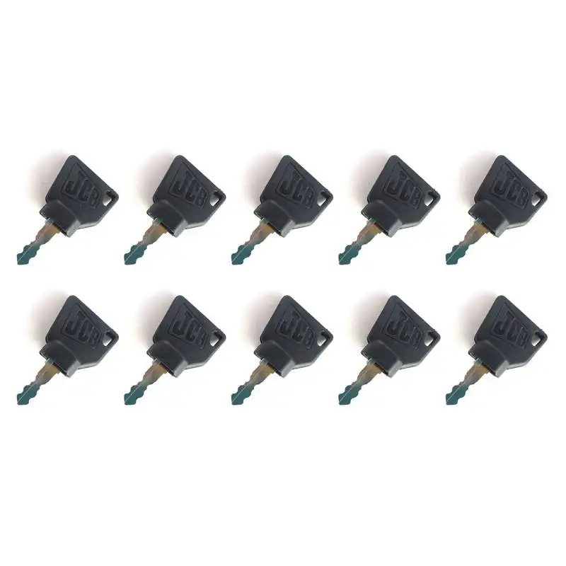 

(10) Ignition Keys 701/45501 333/Y1374 331/26790 for JCB 1400B 1550B 1600B 1700B 701/45501 333/Y1374 331/26790