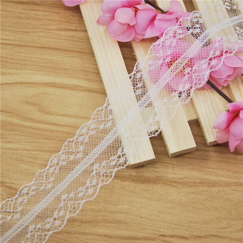 Lace Trim Cami Rendas 40mm 300y for Wedding Dress Sewing Bridal Craft Supplies Vestidos De Novia L325-2