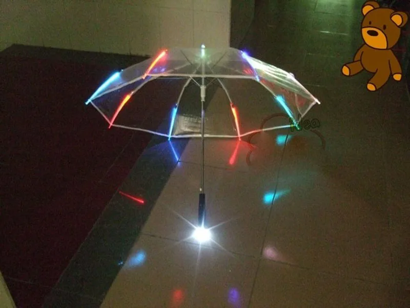 LED Light Umbrella Stage dance Props Women Belly Dance show costume colourful children girls gifts