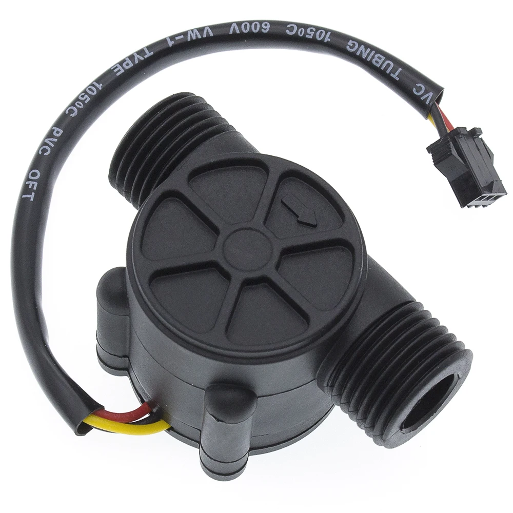 3.5-24V YF-S201 Flow Sensor Dijiang Water 1-30L/min water flow sensor flow meter hall flow sensor zhongjiang Sea wiki