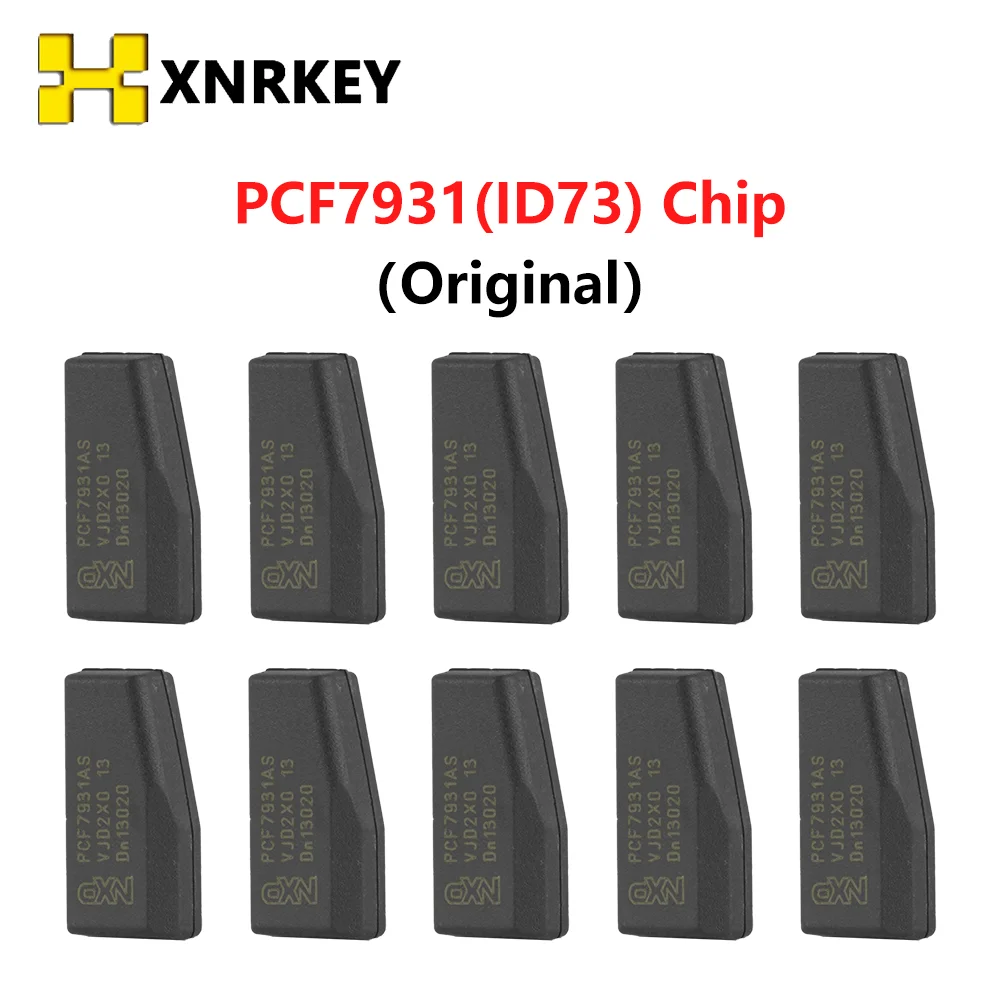 

XNRKEY Auto Transponder Chip PCF7931AS ID73 Car Key Chip Replacement Car Key Chip