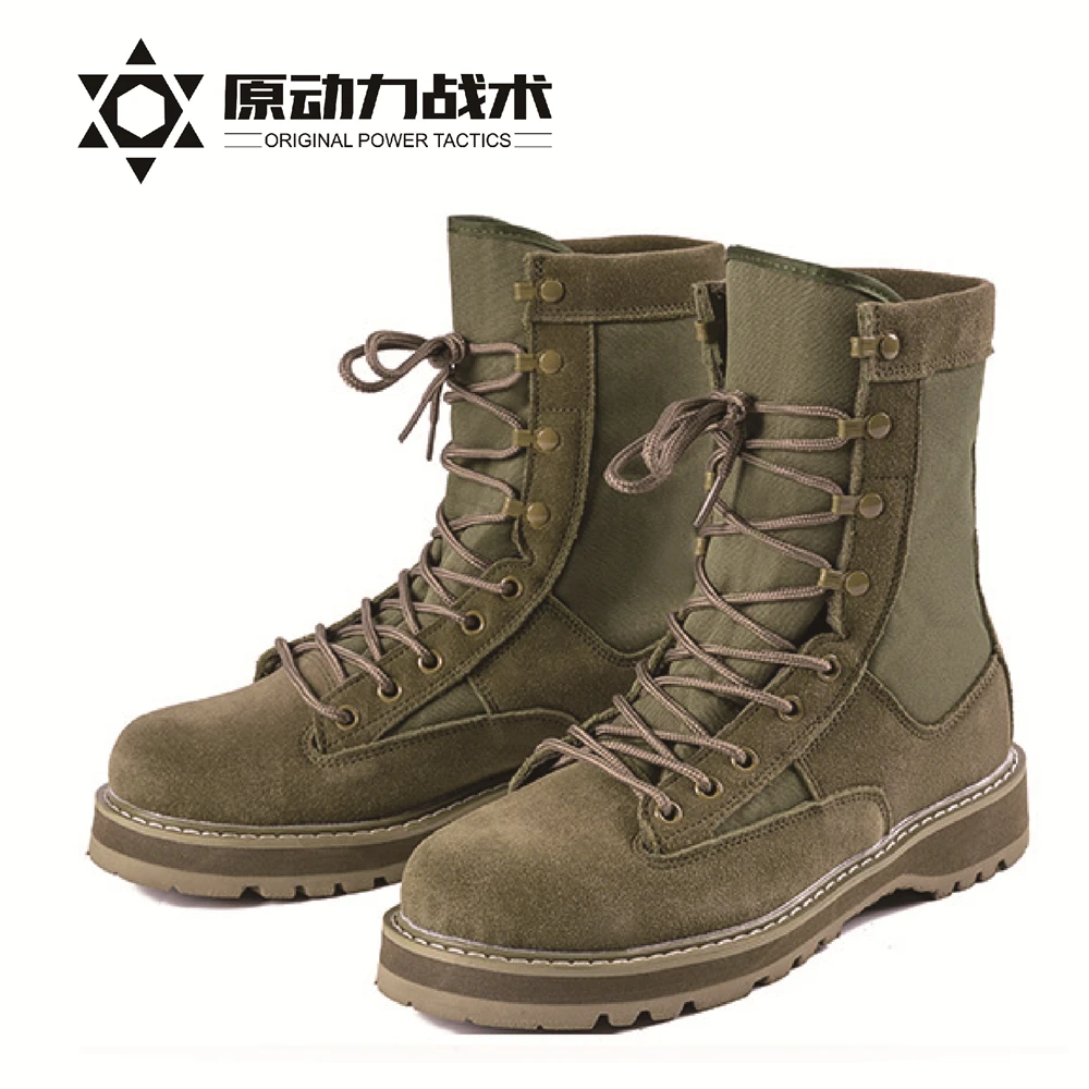 2024 Original Product US Army Sand Battle Desert  Summer Air Vent Army Mountaineering Boots Special Commando men