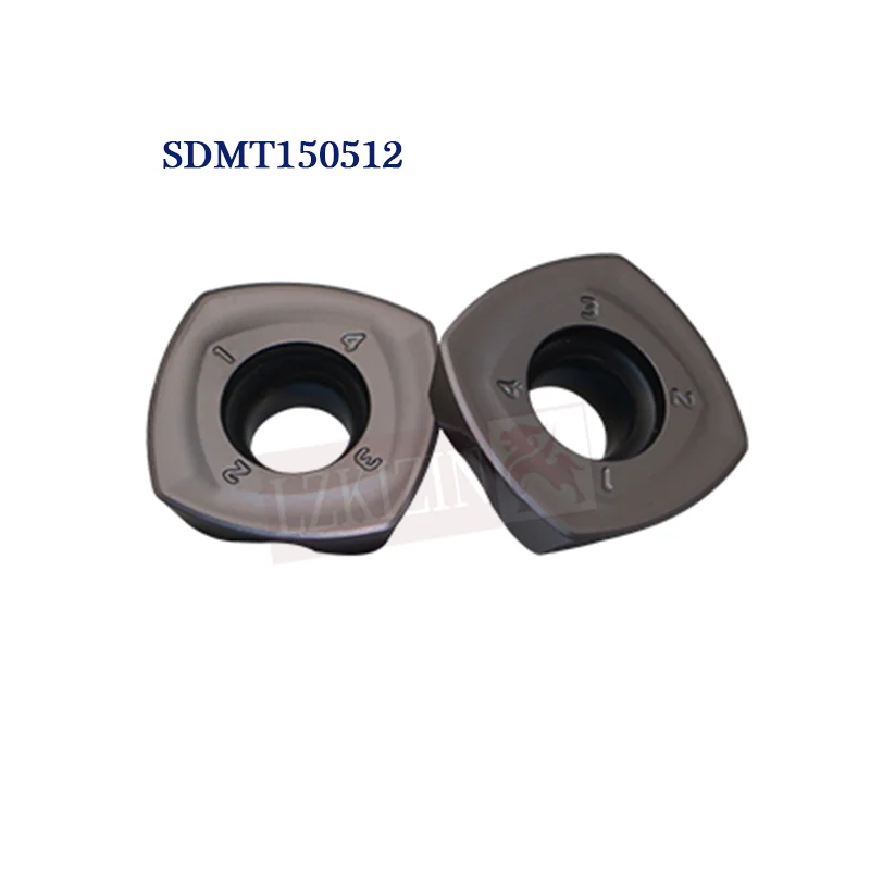 SDMT120512 SDMT150512 PH LF6018 inserto in metallo duro utensile per tornitura di fresatura tornio CNC fresa ad alimentazione rapida SDMT per acciaio inossidabile