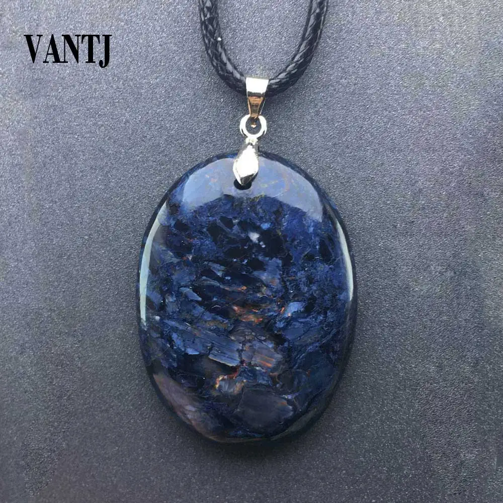 VANTJ Natural Pietersite Pendant Chatoyant Gemstone For Women Men Best Gift Crystal Healing Stone From Namibia Fine Quality